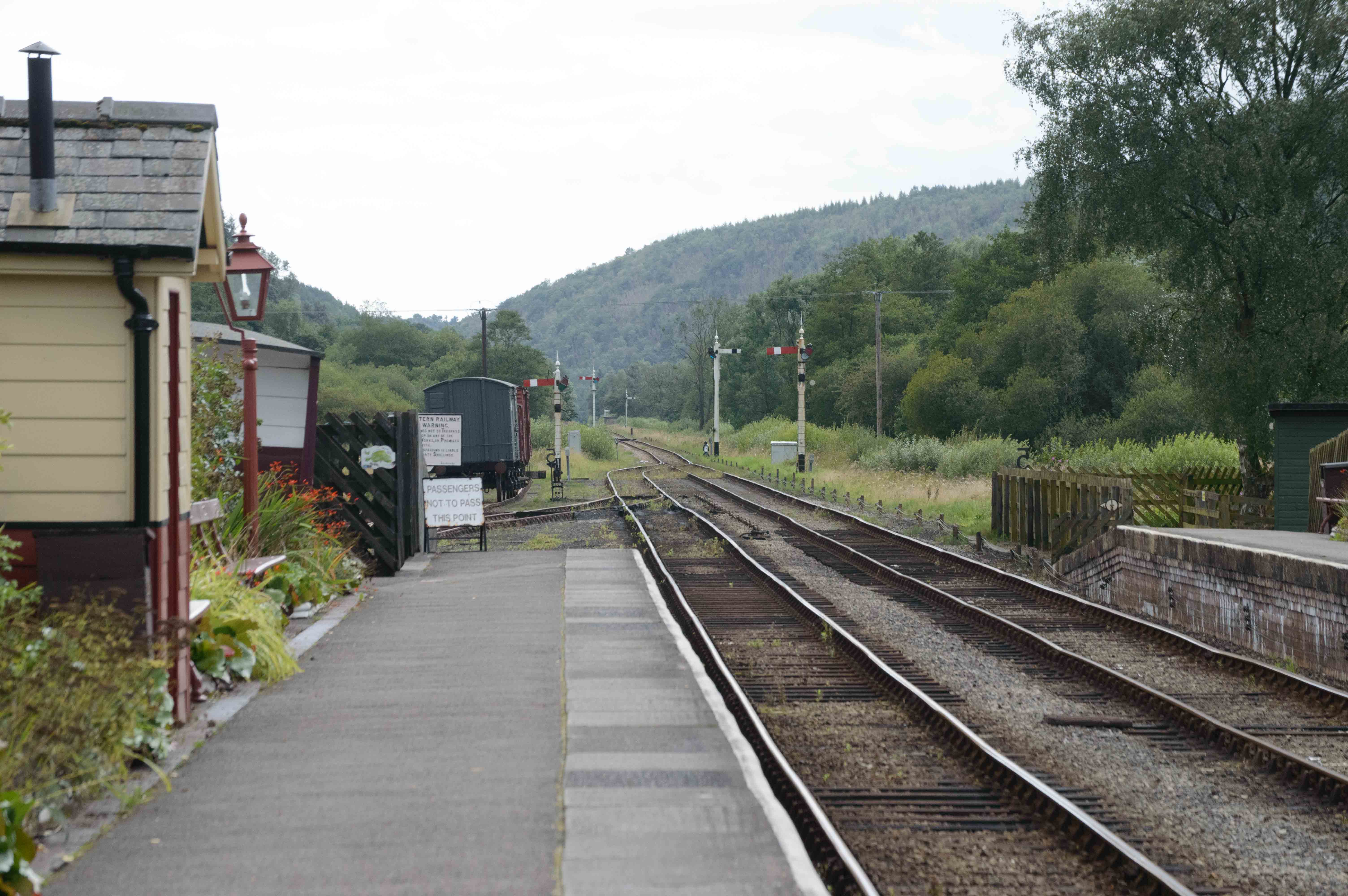 9213 at Levisham Station