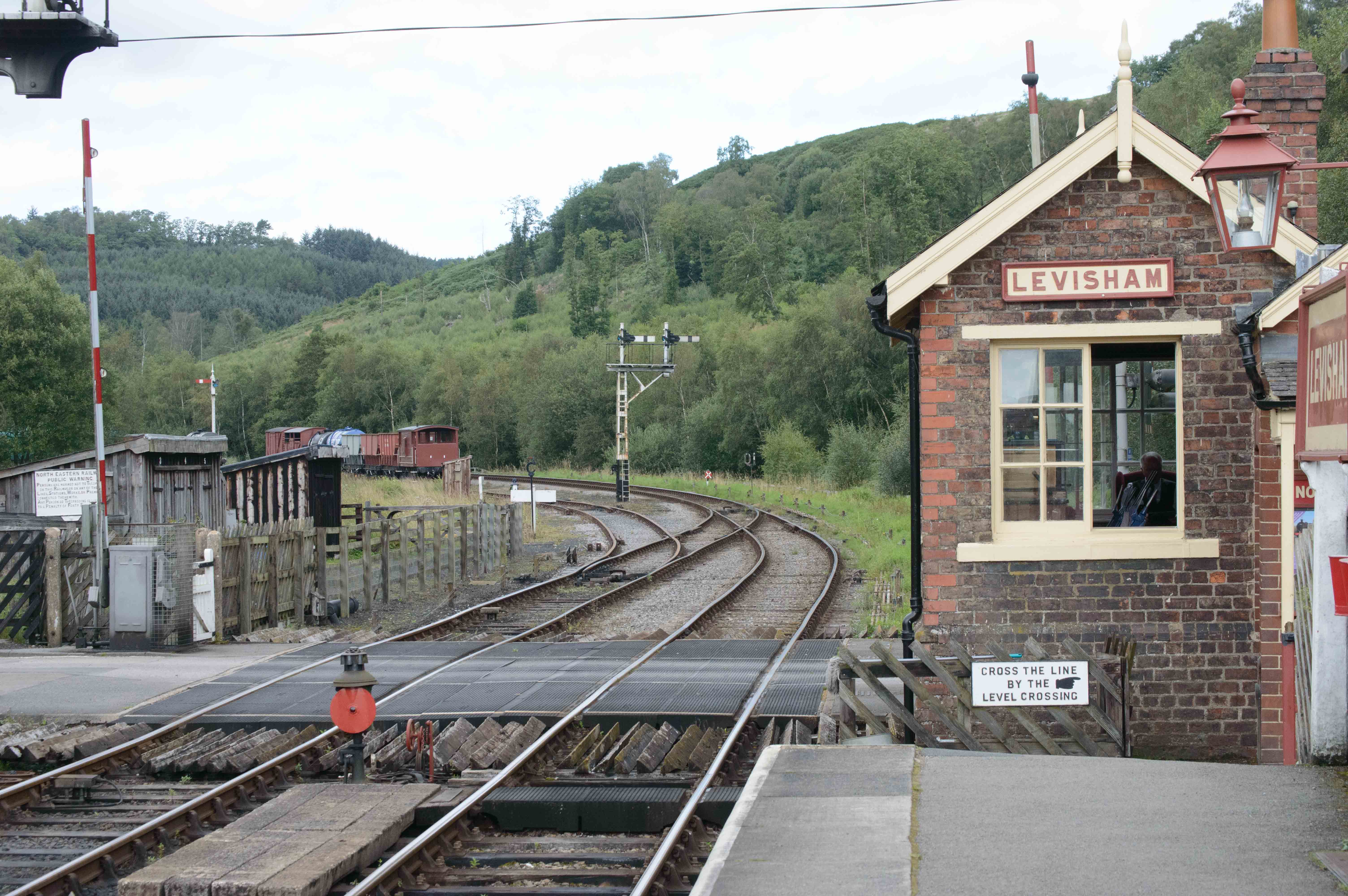 Levisham Station - Signal Box