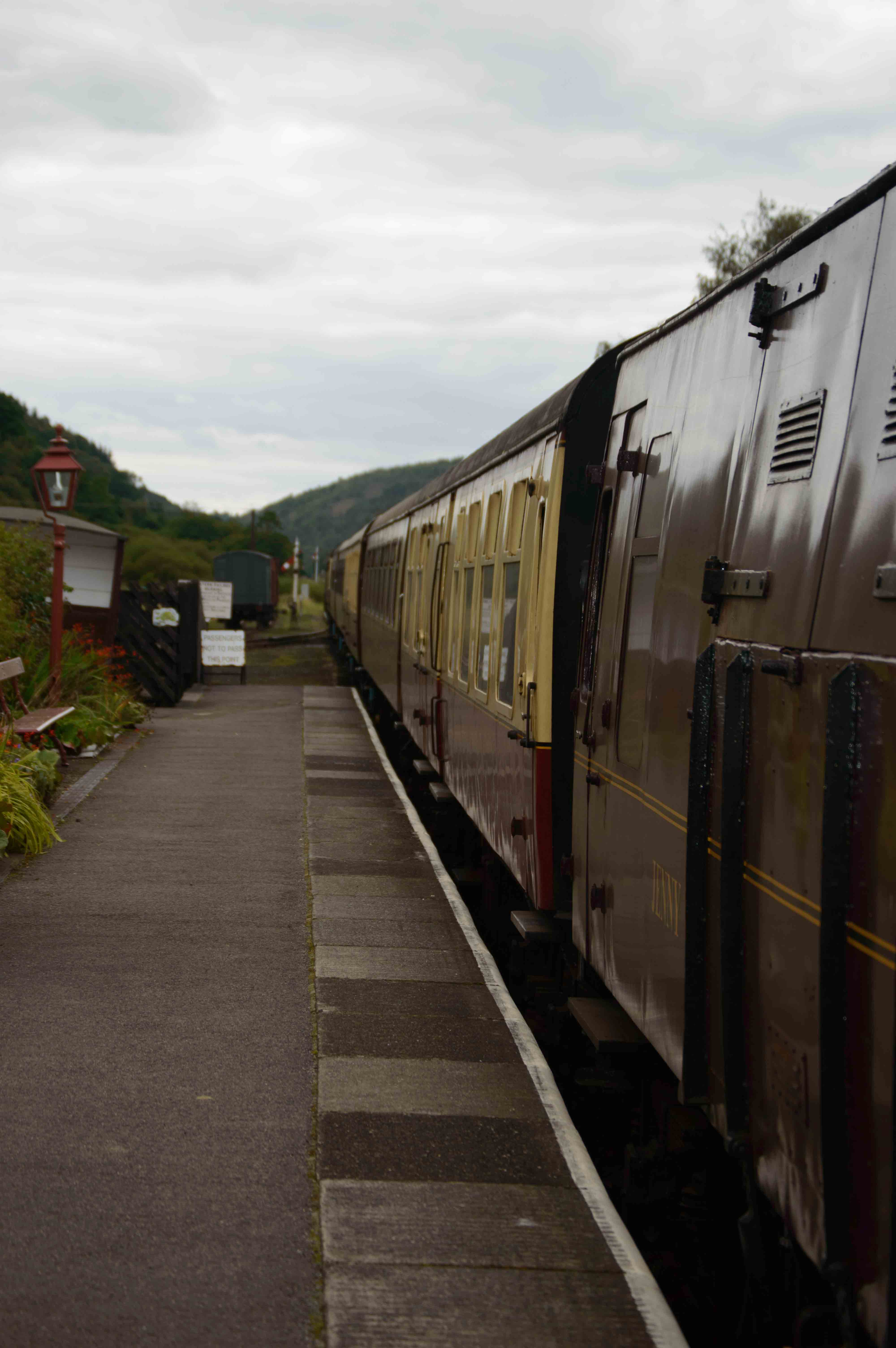 9213 at Levisham Station