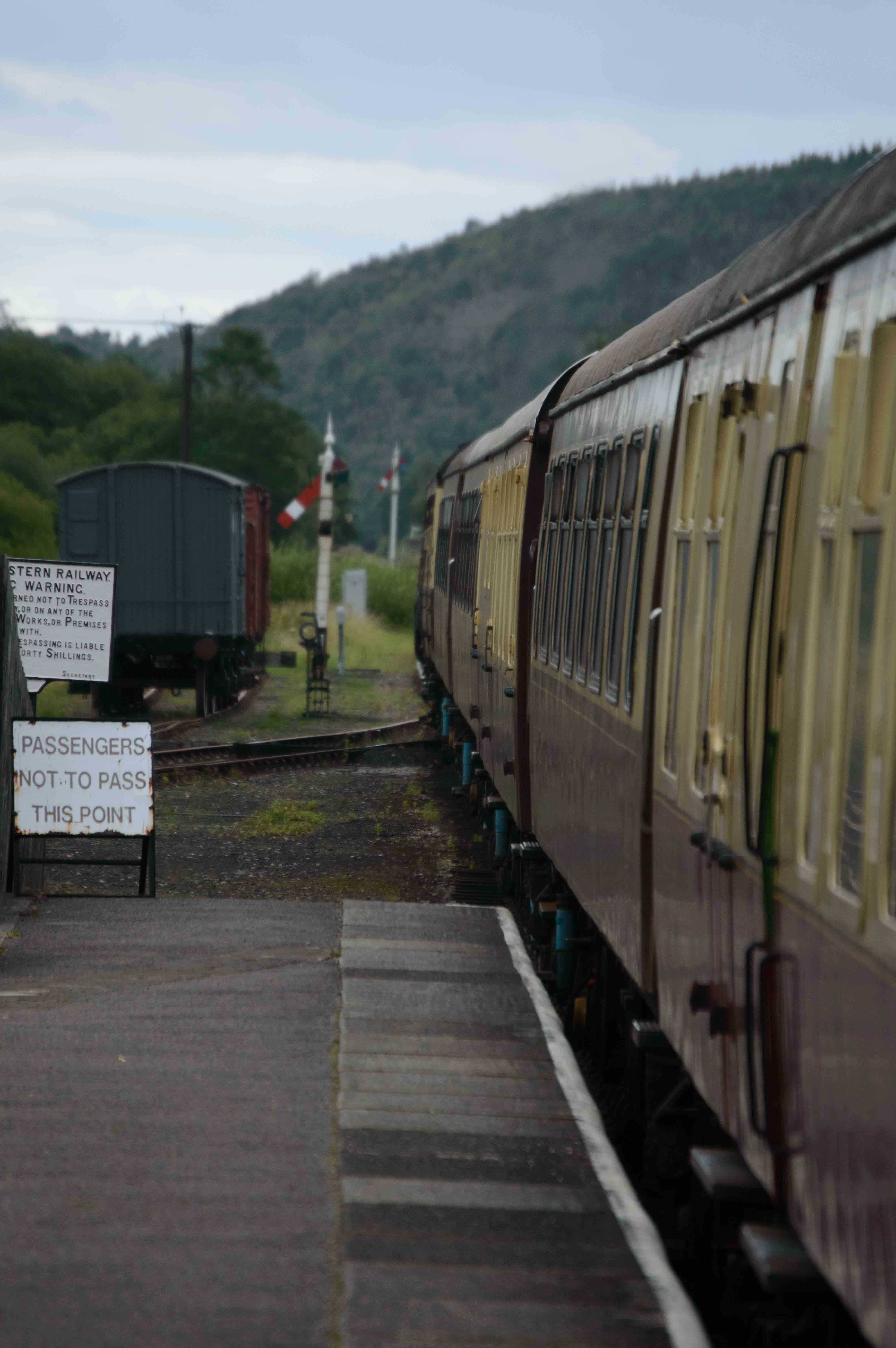 9213 at Levisham Station